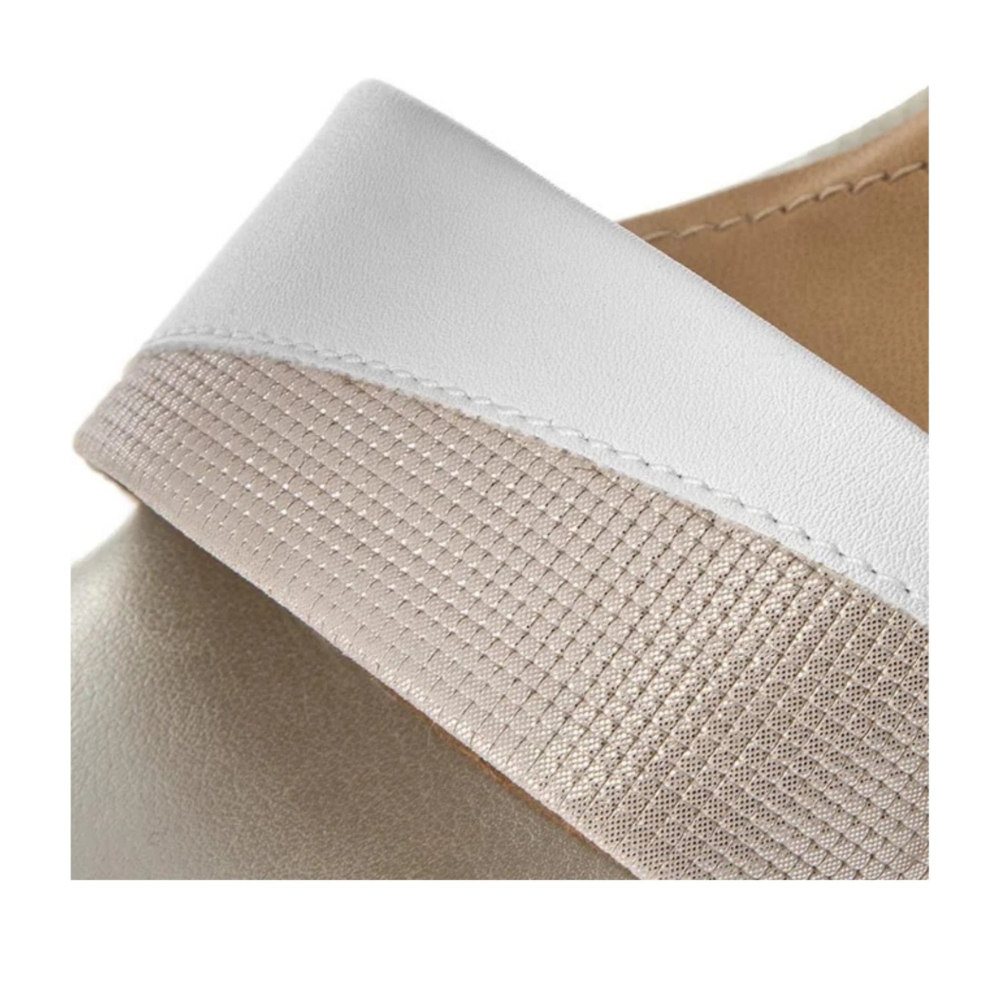 Women's White Open-Toe Sandals