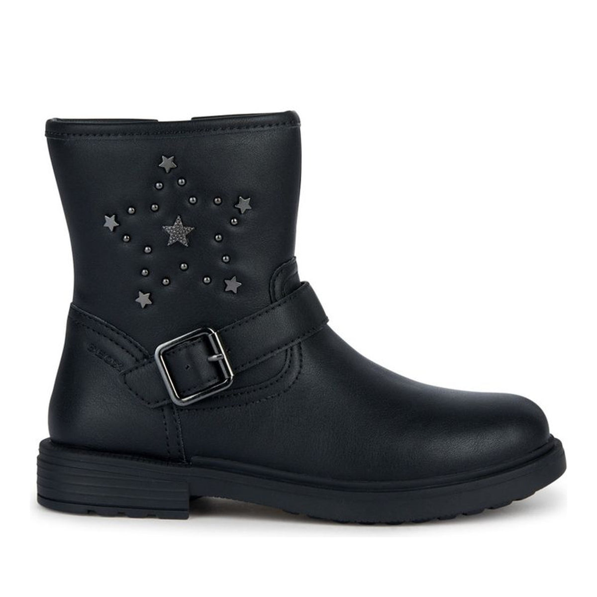 Eclair Girls' Black Ankle Boots