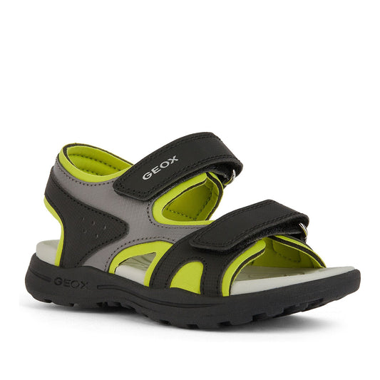 Vaniett Boys' Black Sandals
