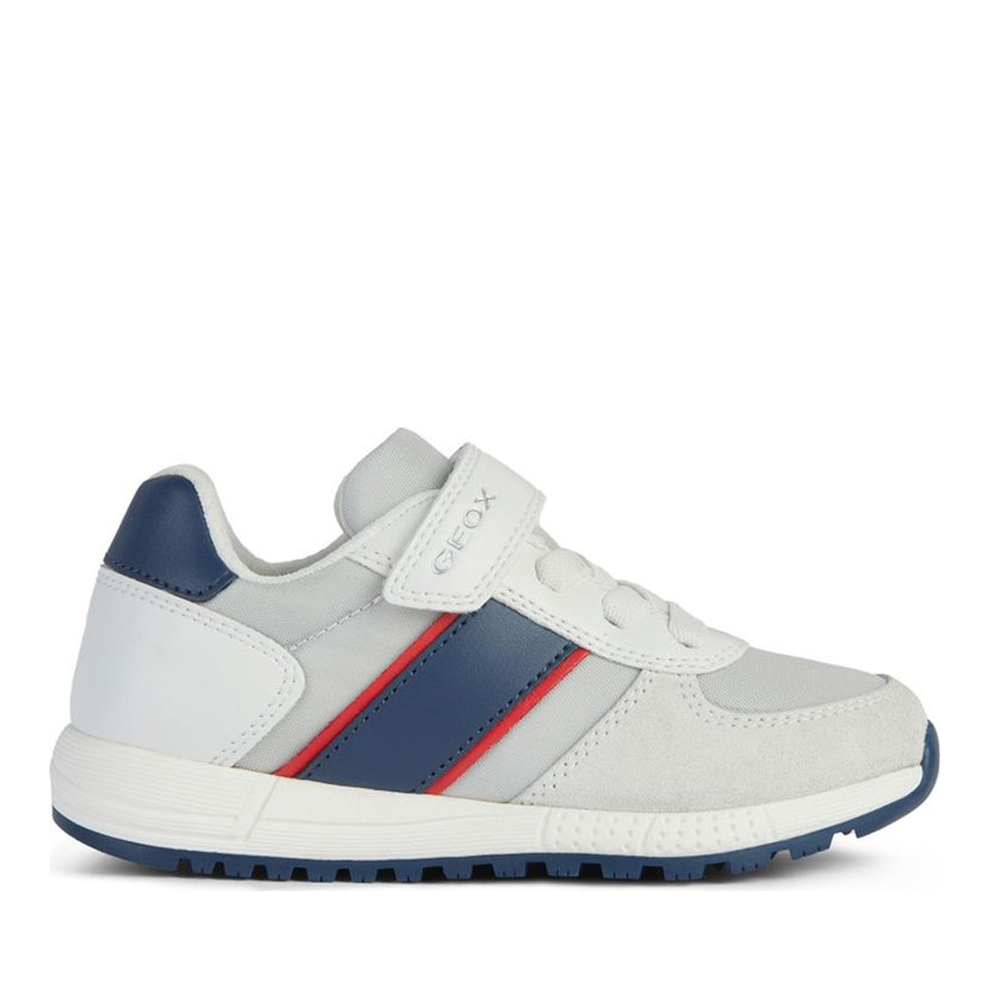 Alben Boys' White Fashion Sneakers