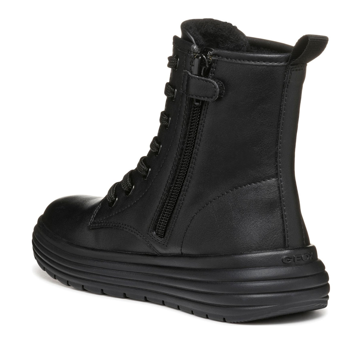 Phaolae Girls' Black Ankle Boots