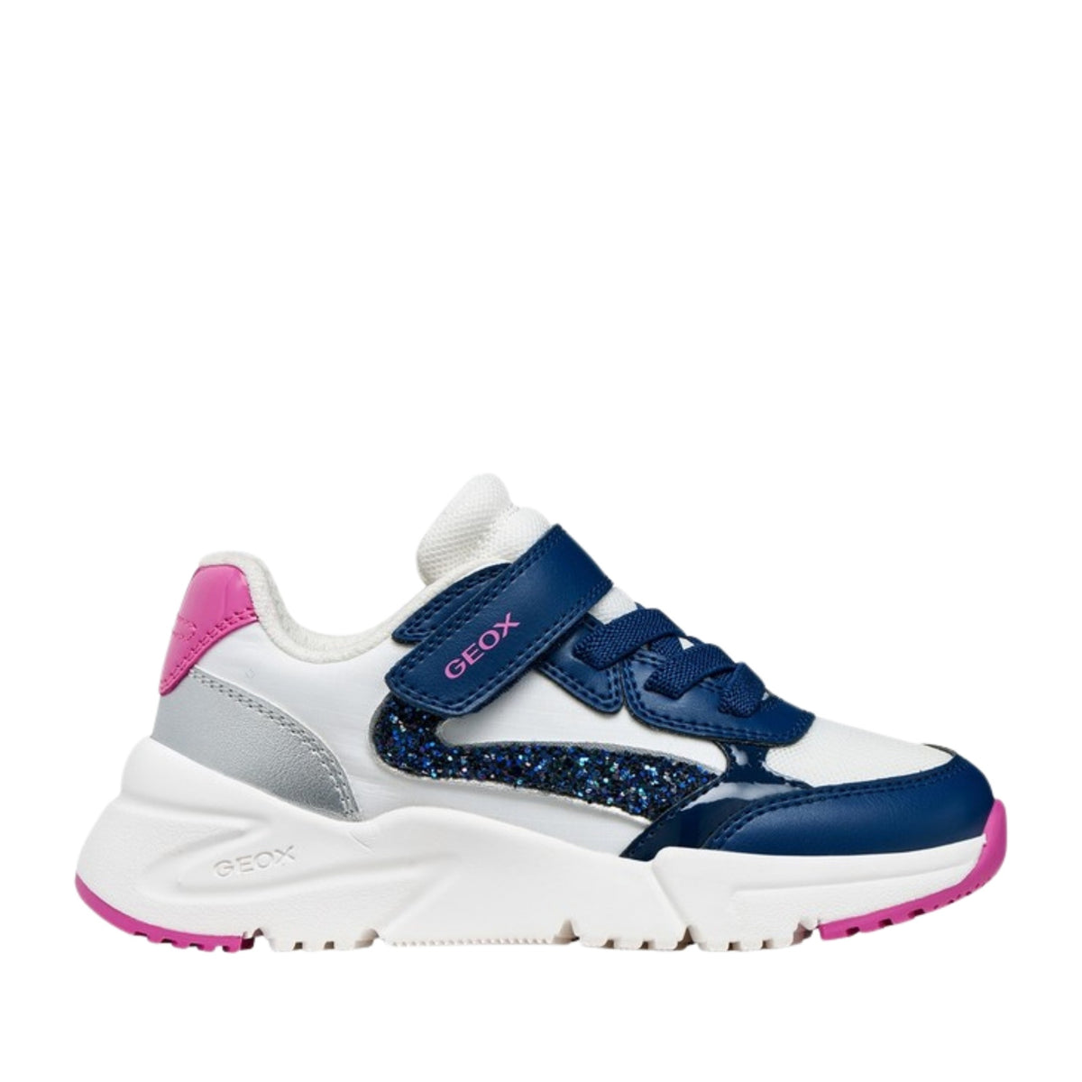 Loftus Girls' White Fashion Sneakers