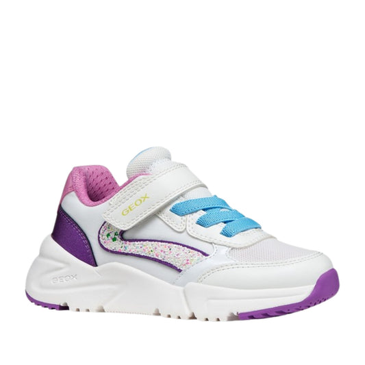 Loftus Girls' White Fashion Sneakers