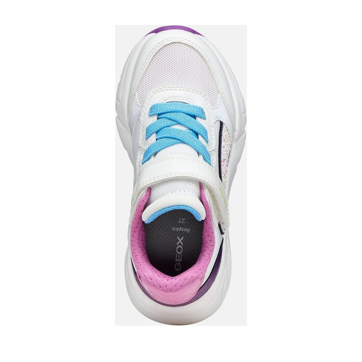 Loftus Girls' White Fashion Sneakers