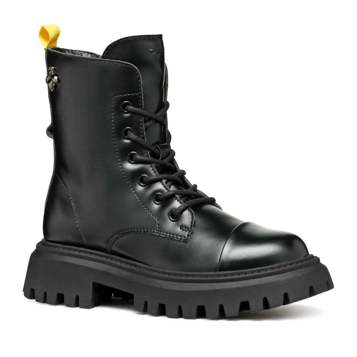 Maquinnens Girls' Black Ankle Boots