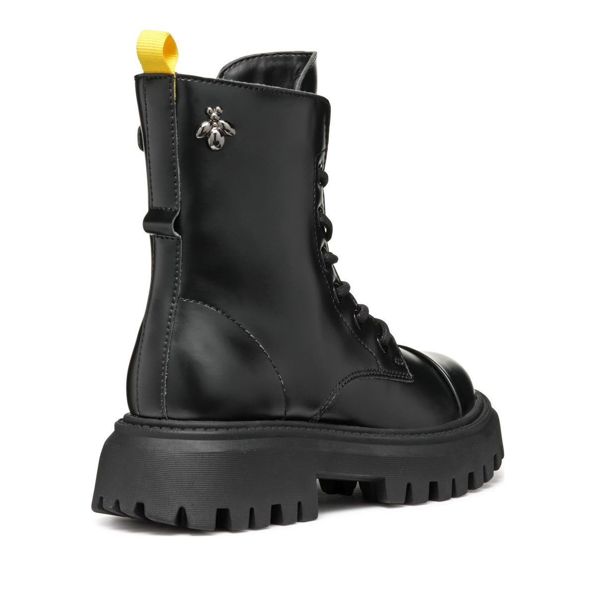Maquinnens Girls' Black Ankle Boots