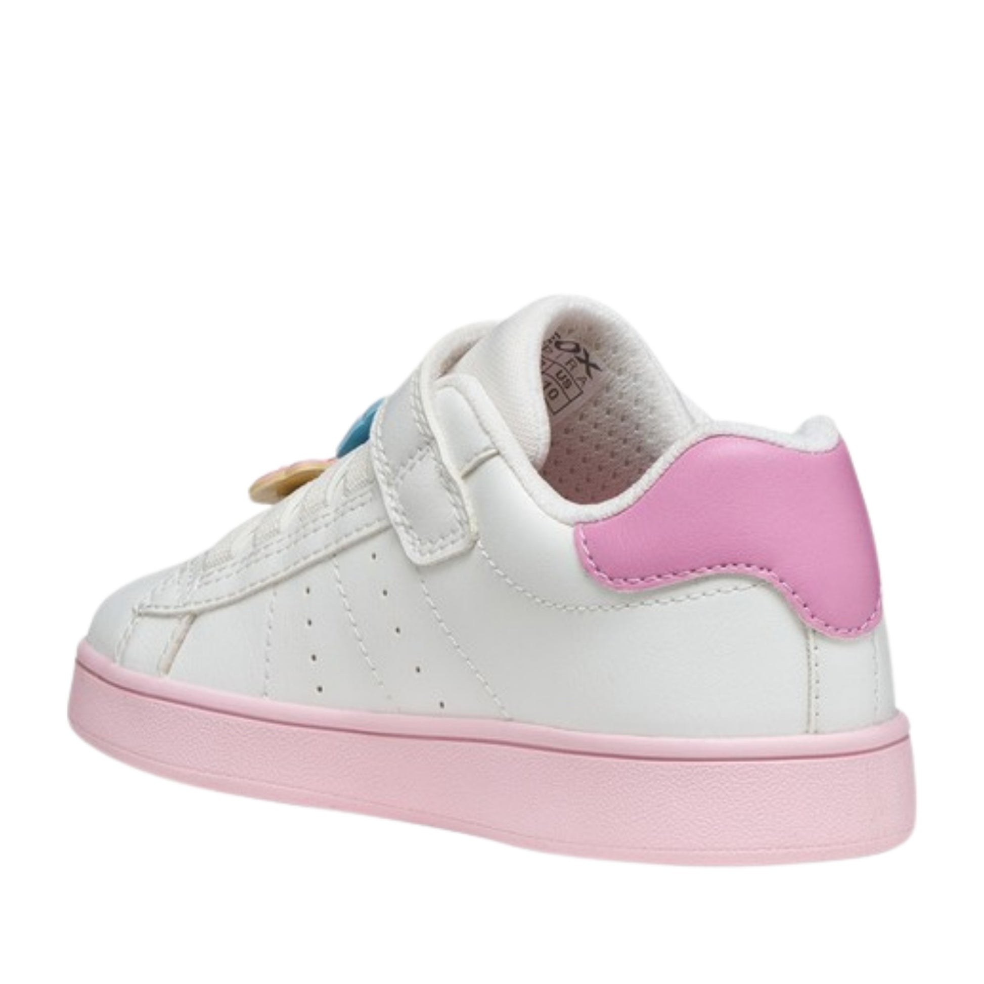 Eclyper Girls' White Fashion Sneakers