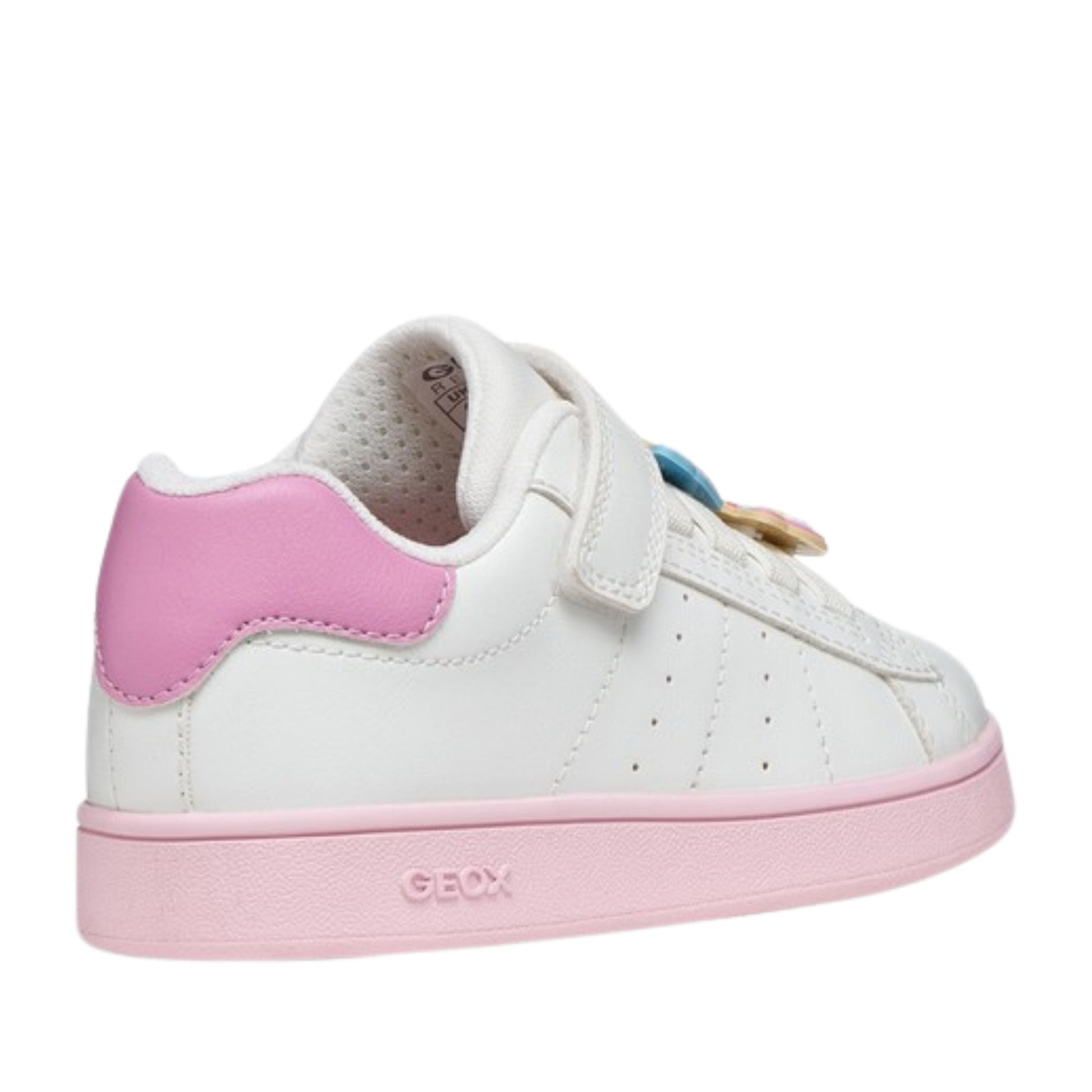 Eclyper Girls' White Fashion Sneakers