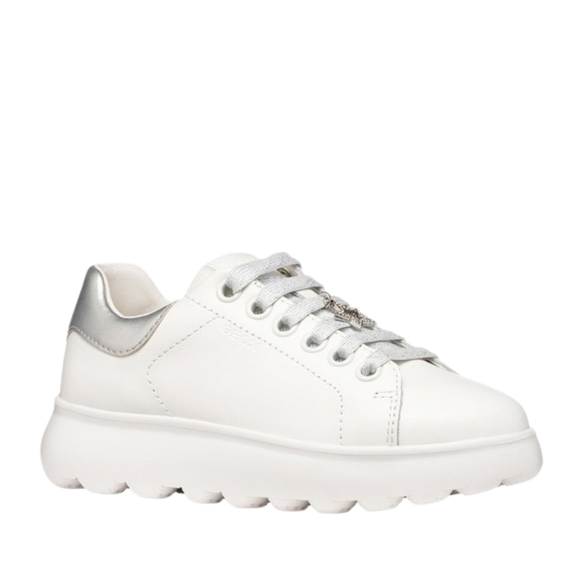 Puffypop Girls' White Fashion Sneakers