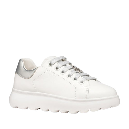 Puffypop Girls' White Fashion Sneakers