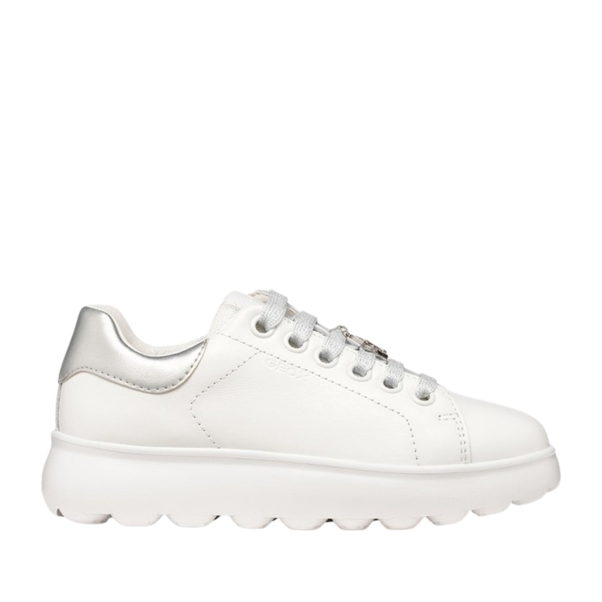 Puffypop Girls' White Fashion Sneakers