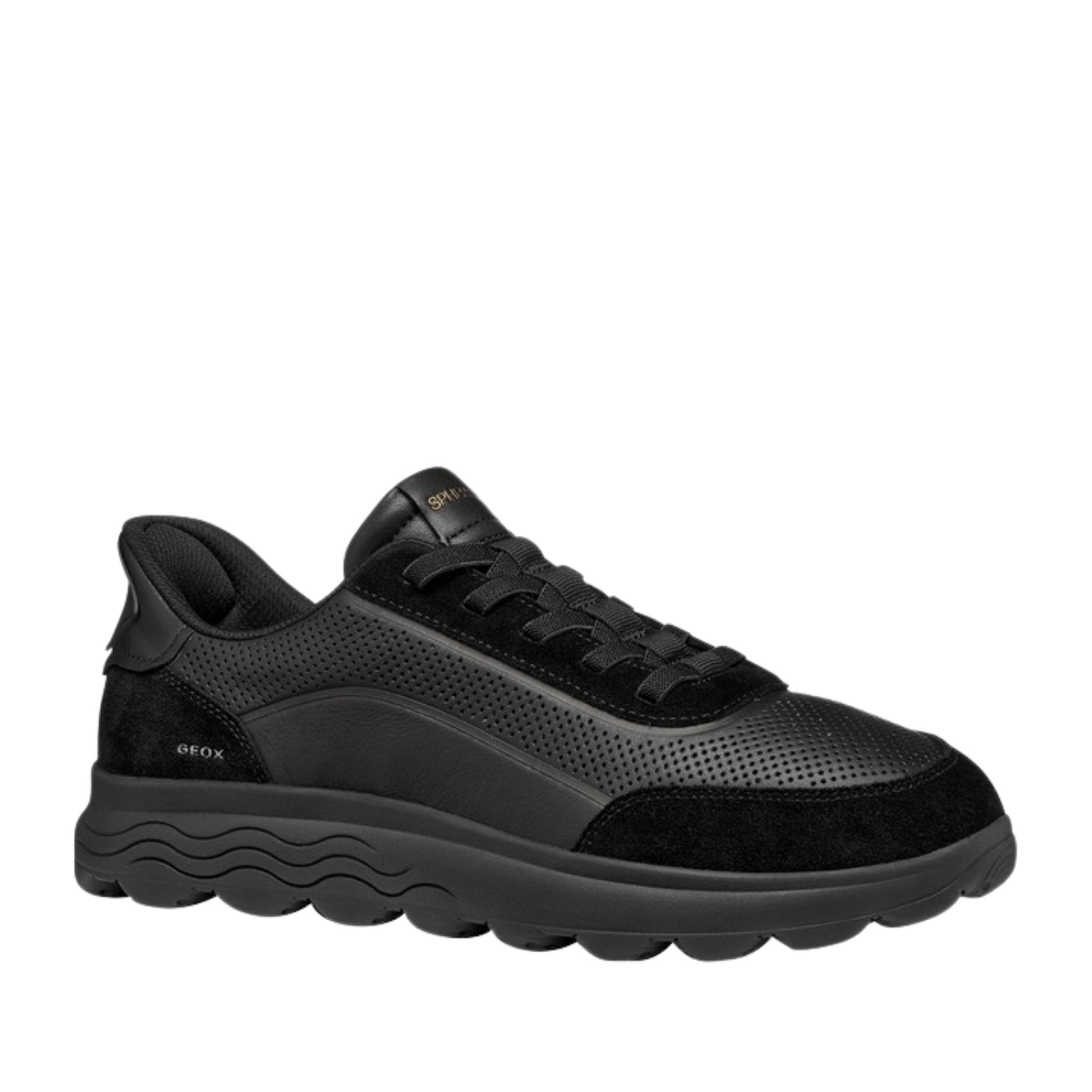 Spherica Plus Men's Black Fashion Sneakers