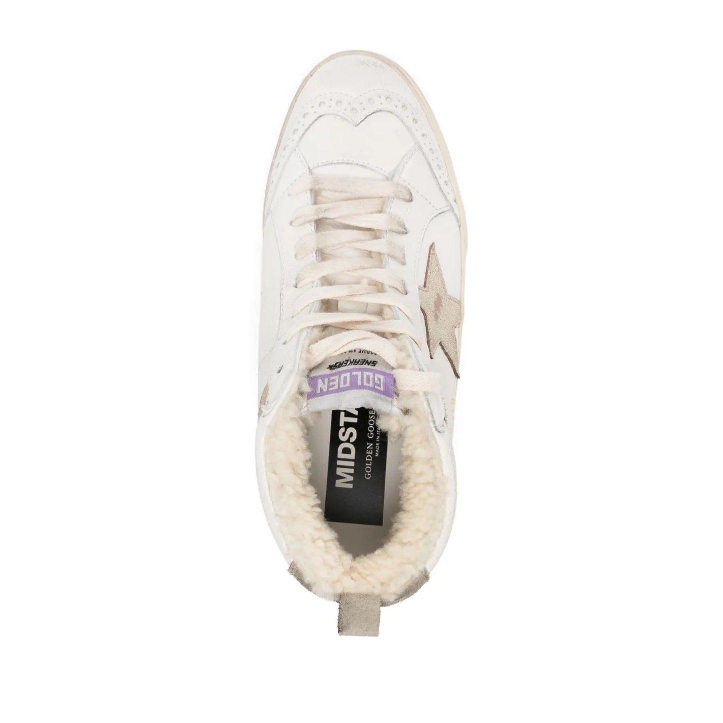 Mid Star Women's White Fashion Sneakers