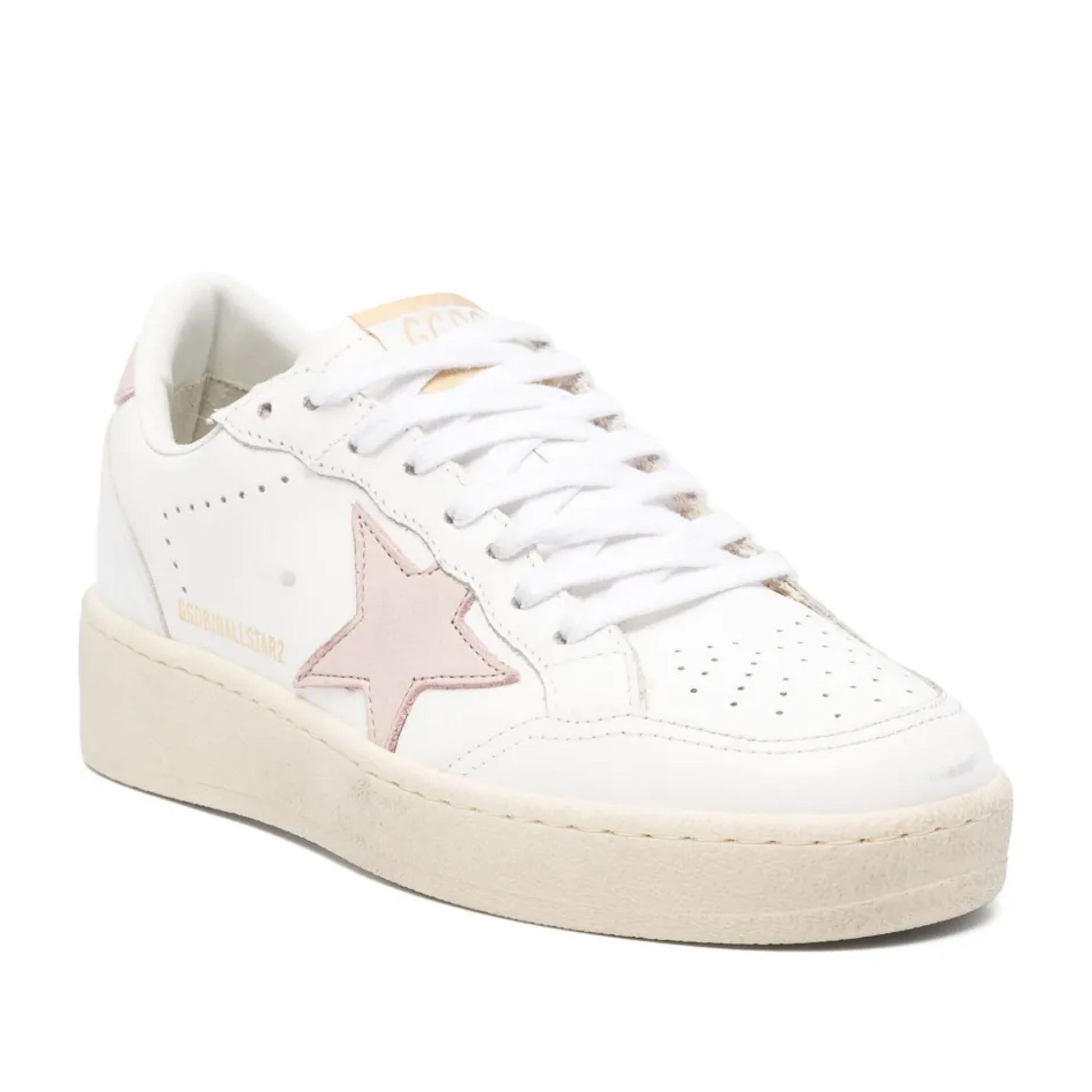 Ballstar Women's White Fashion Sneakers