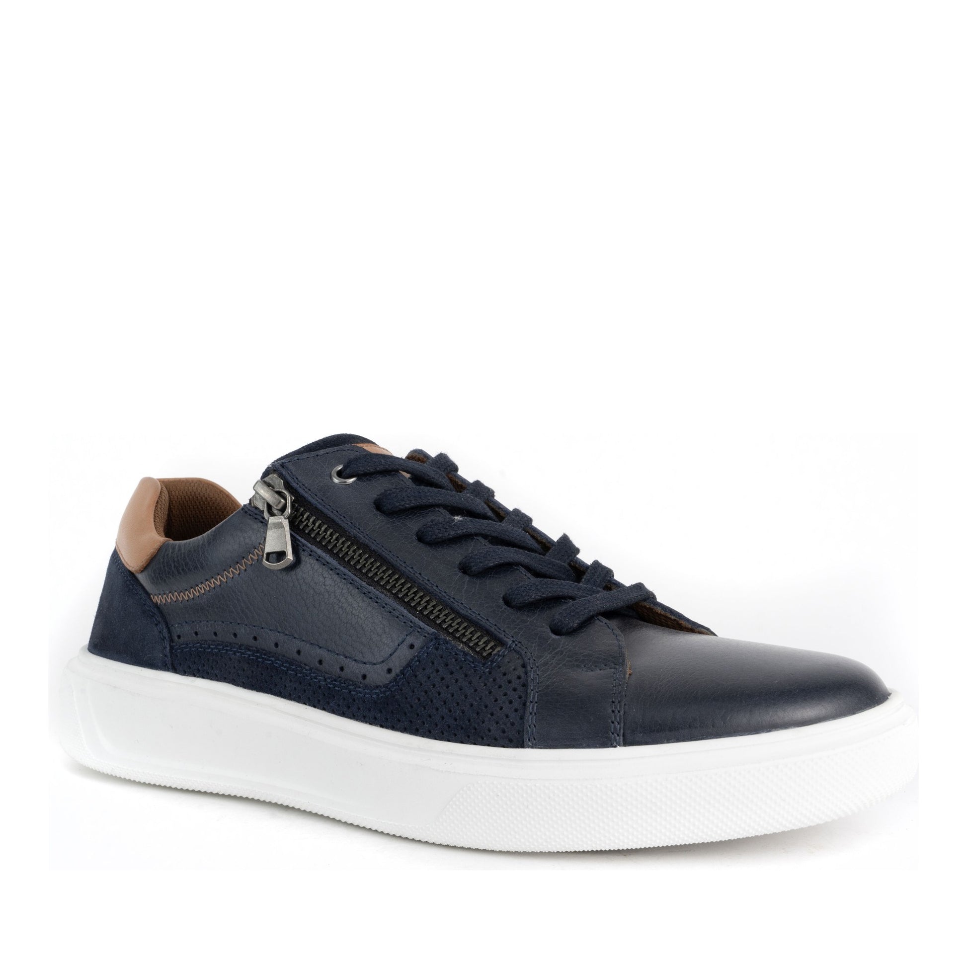 Men's Blue Wedge Fashion Sneakers