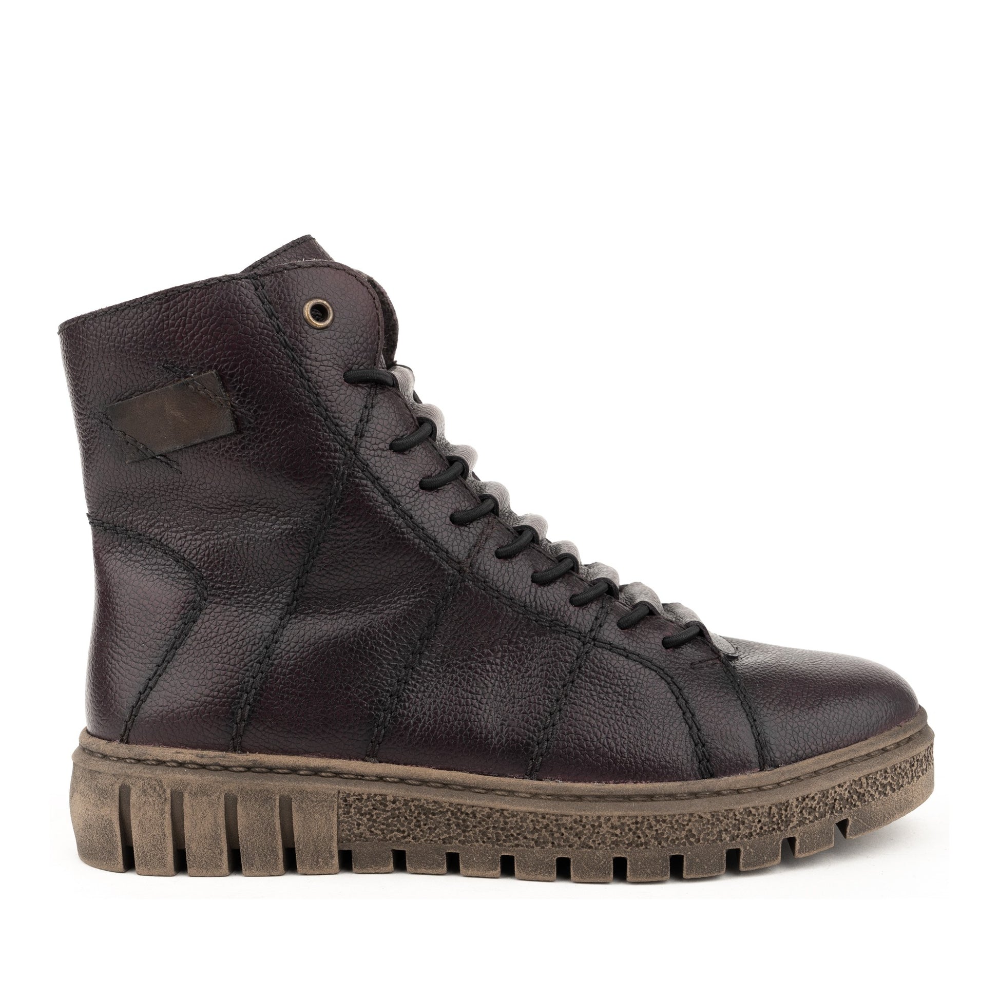 Women's Red Wedge Ankle Boots