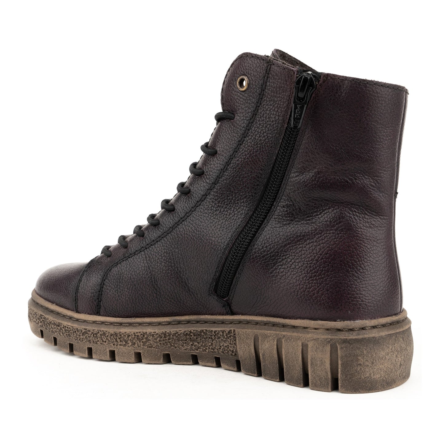 Women's Red Wedge Ankle Boots