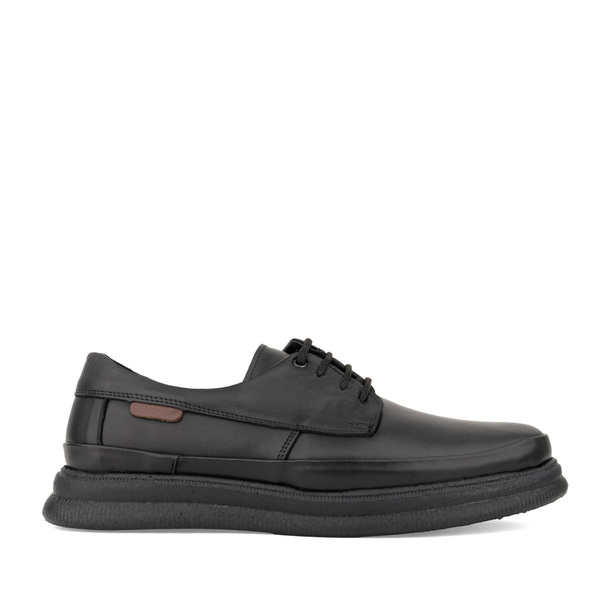 black casual closed formal