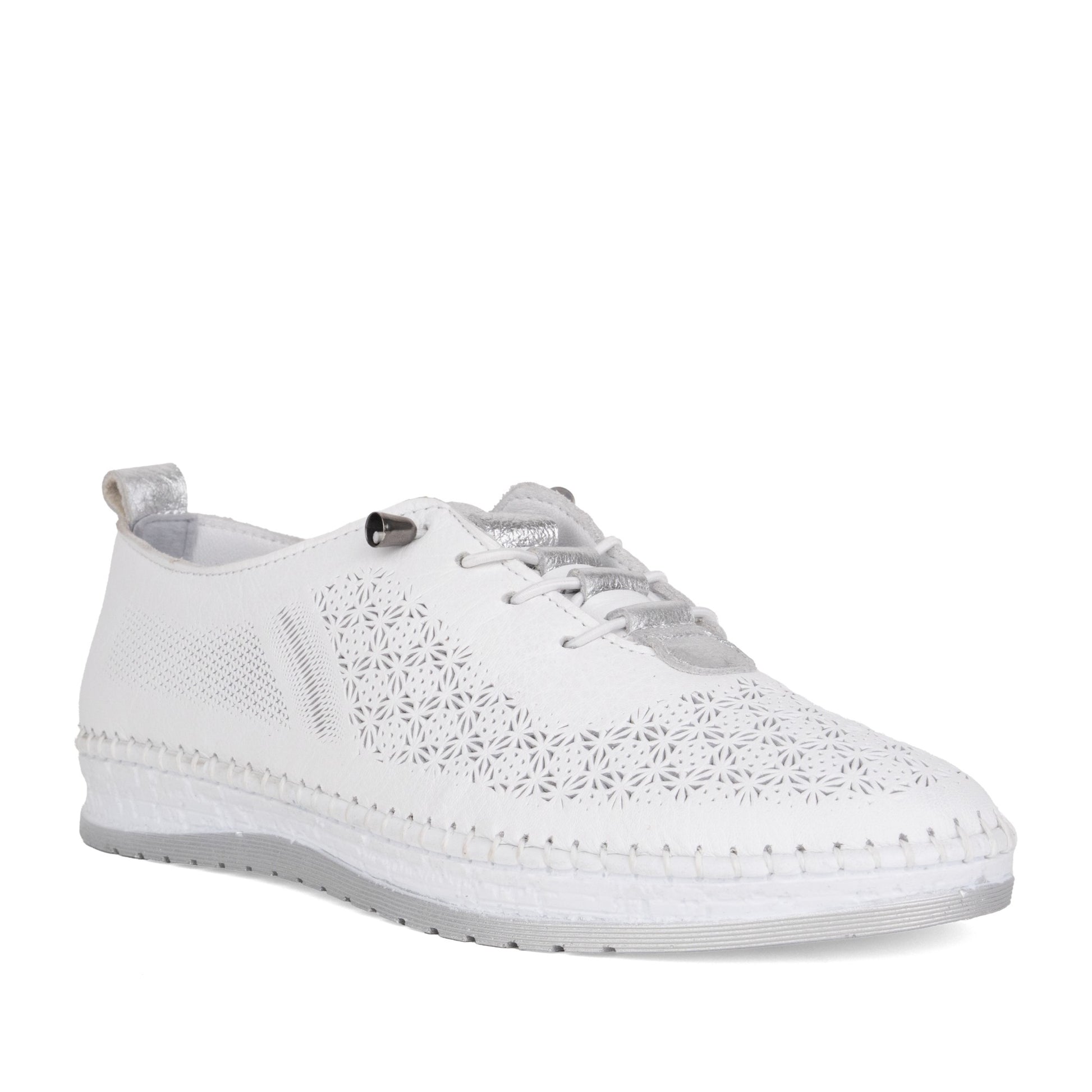 Women's White Fashion Sneakers
