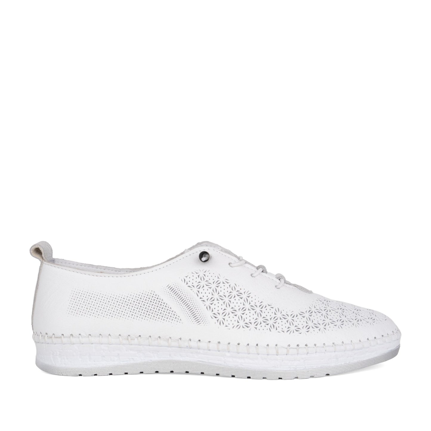Women's White Fashion Sneakers