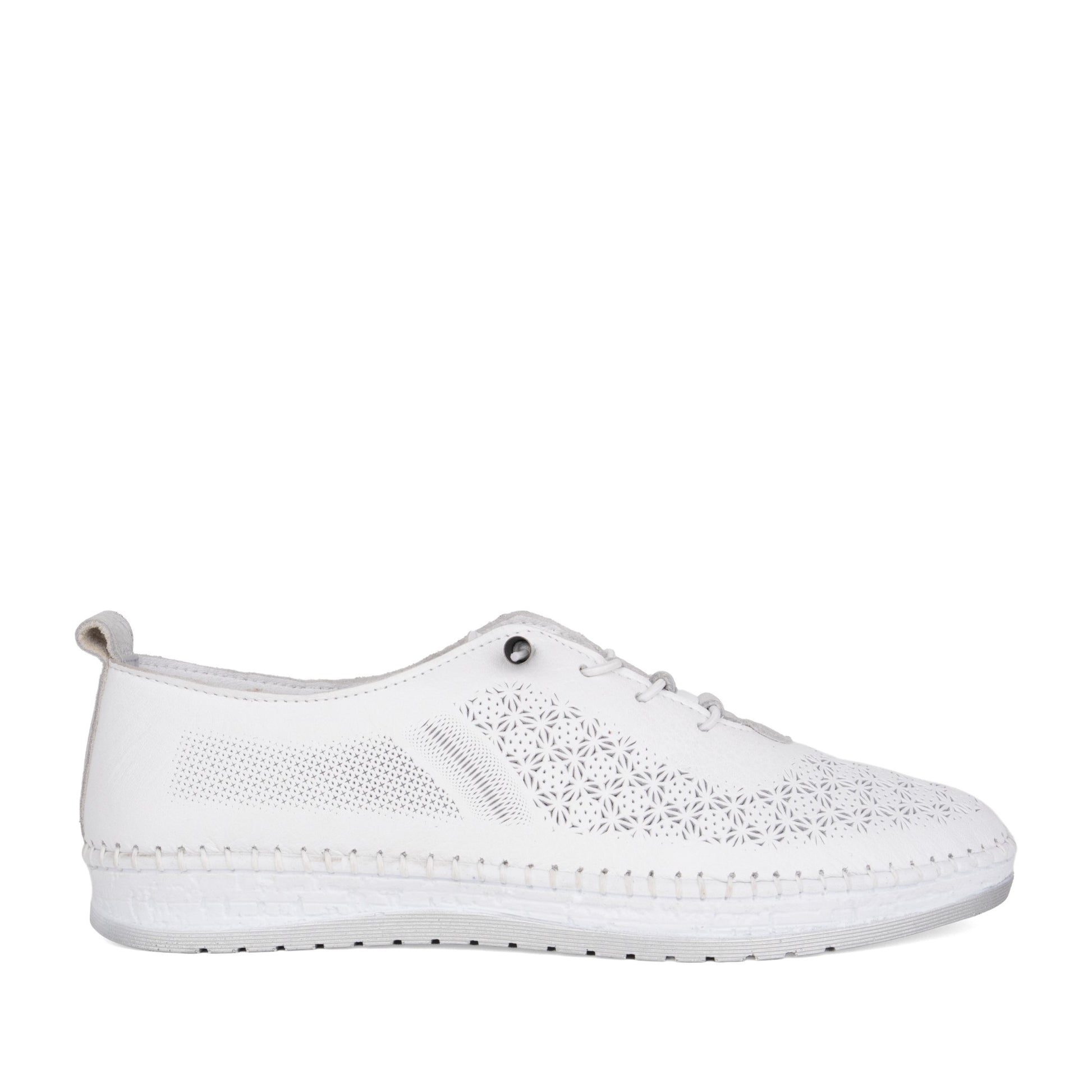 Women's White Fashion Sneakers