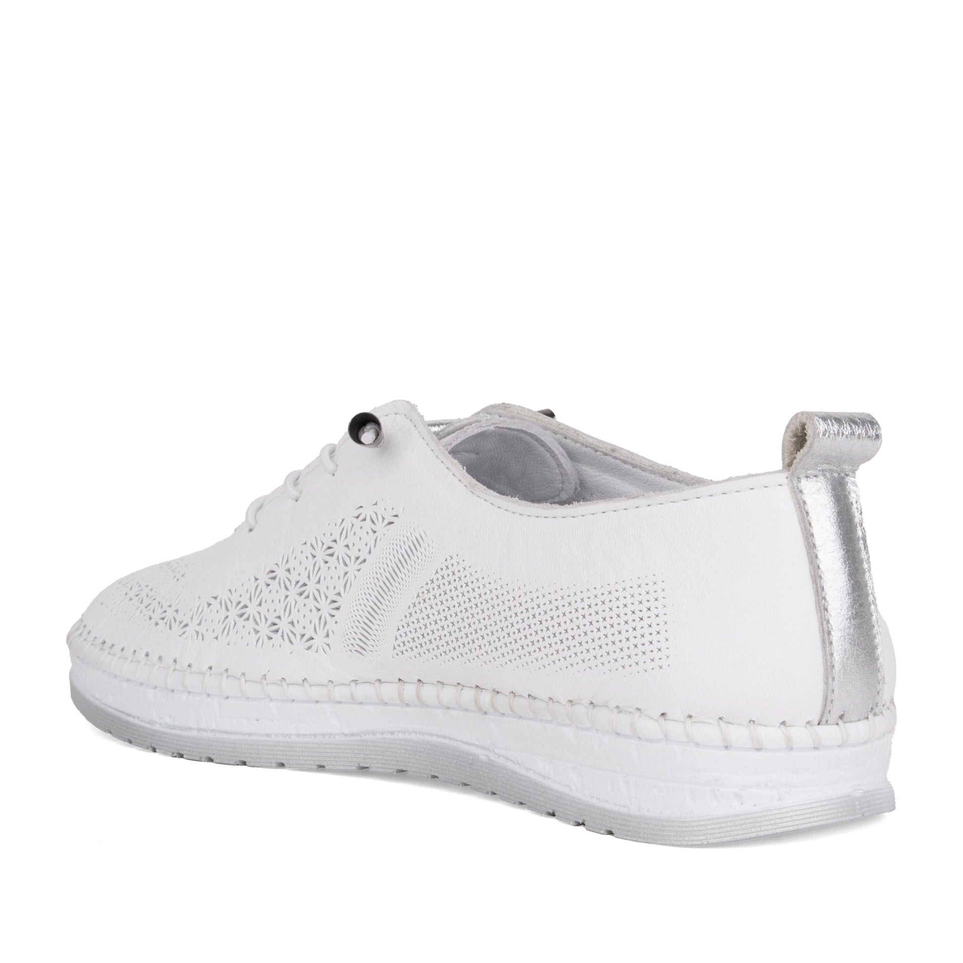 Women's White Fashion Sneakers