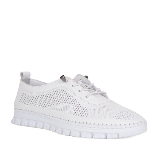 Women's White Fashion Sneakers