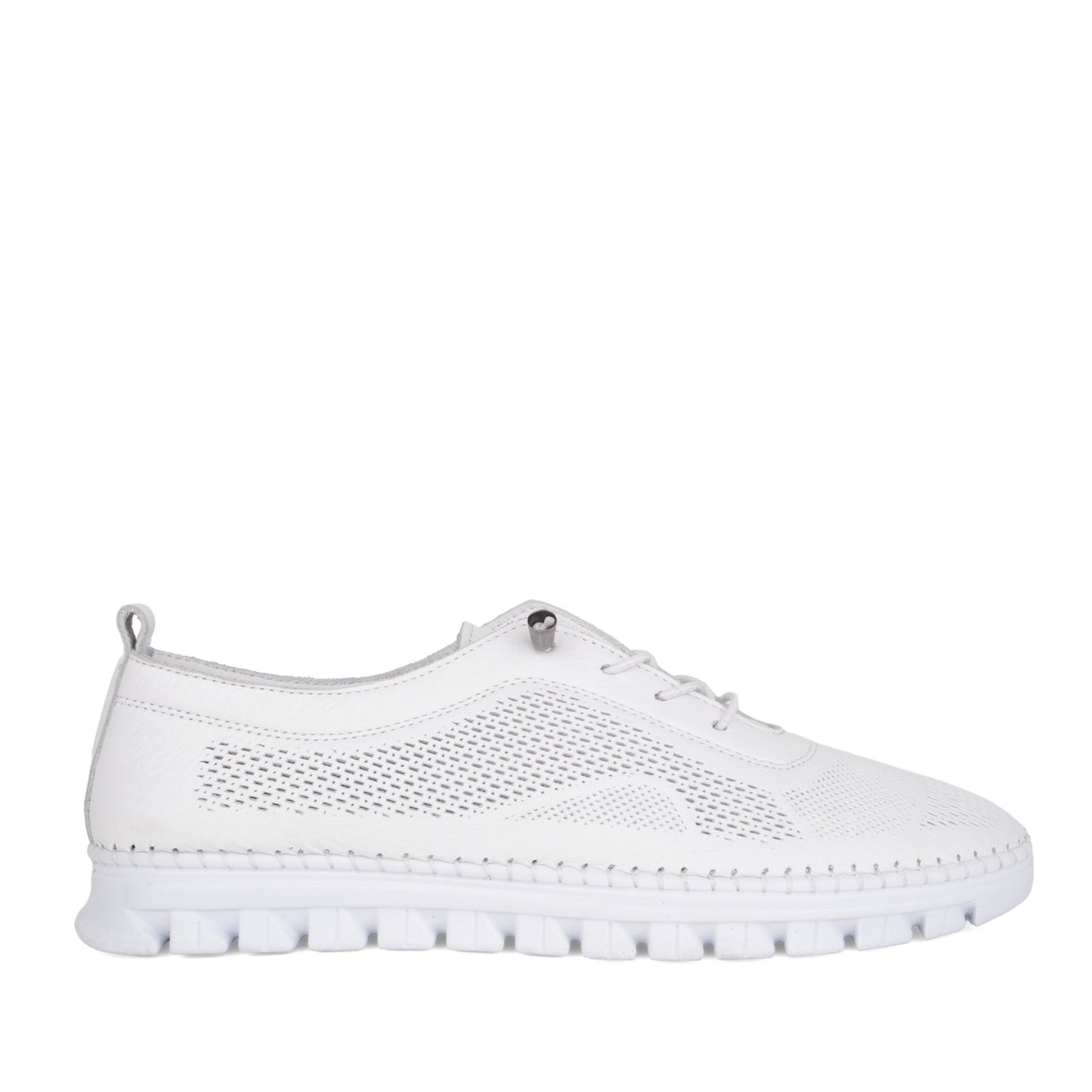 Women's White Fashion Sneakers