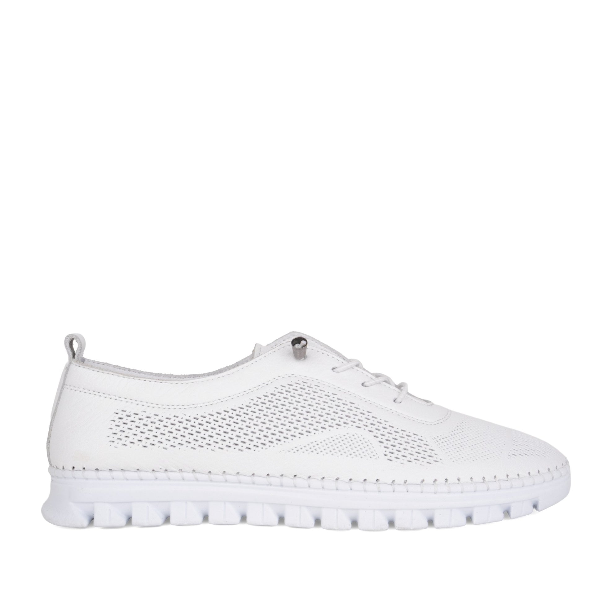 Women's White Fashion Sneakers