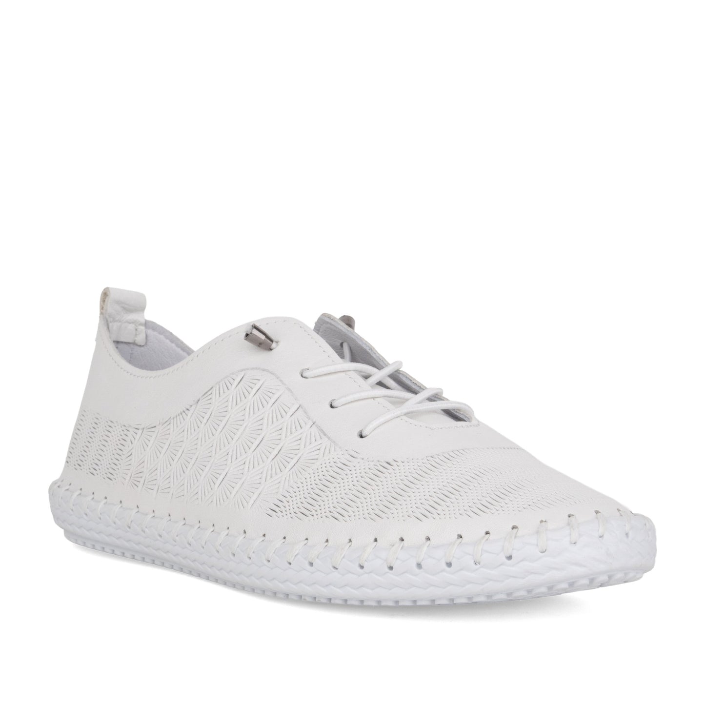 Women's White Fashion Sneakers