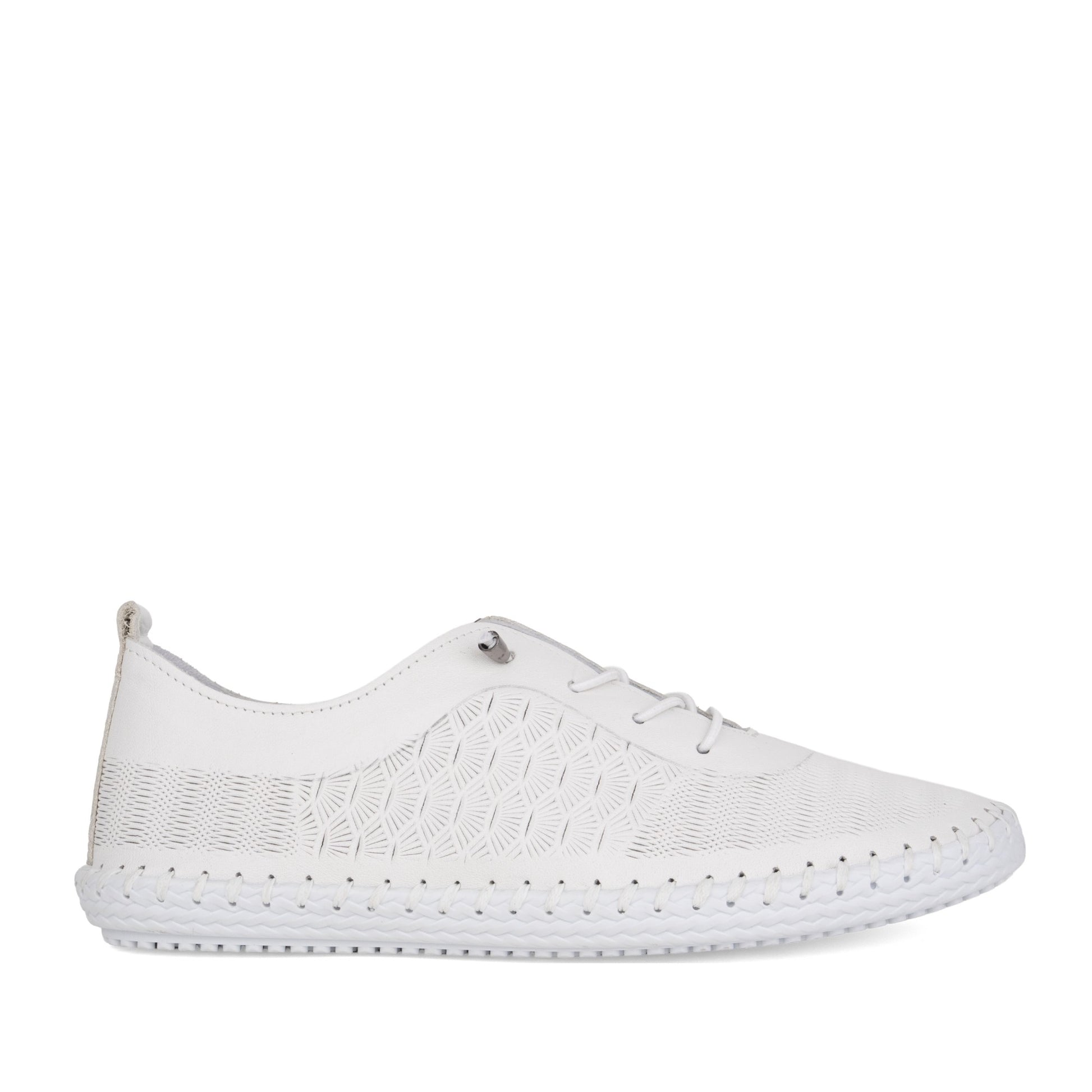 Women's White Fashion Sneakers