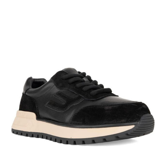 Women's Black Fashion Sneakers