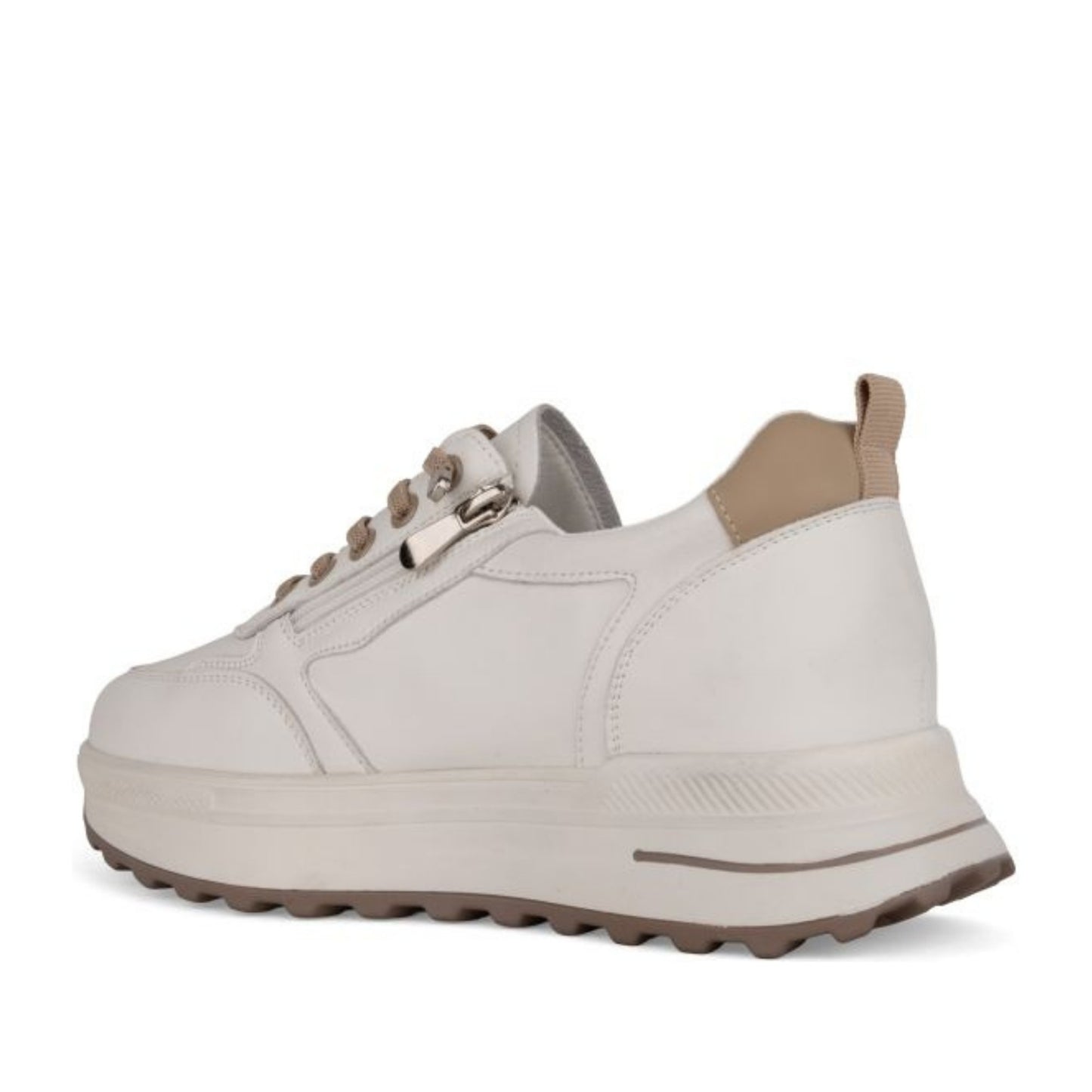 Women's Beige Fashion Sneakers