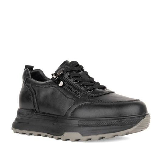 Women's Black Fashion Sneakers