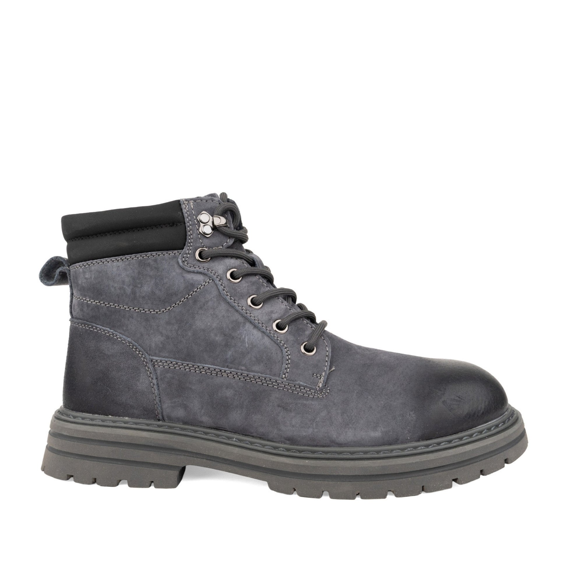 Men's Gray Ankle Boots