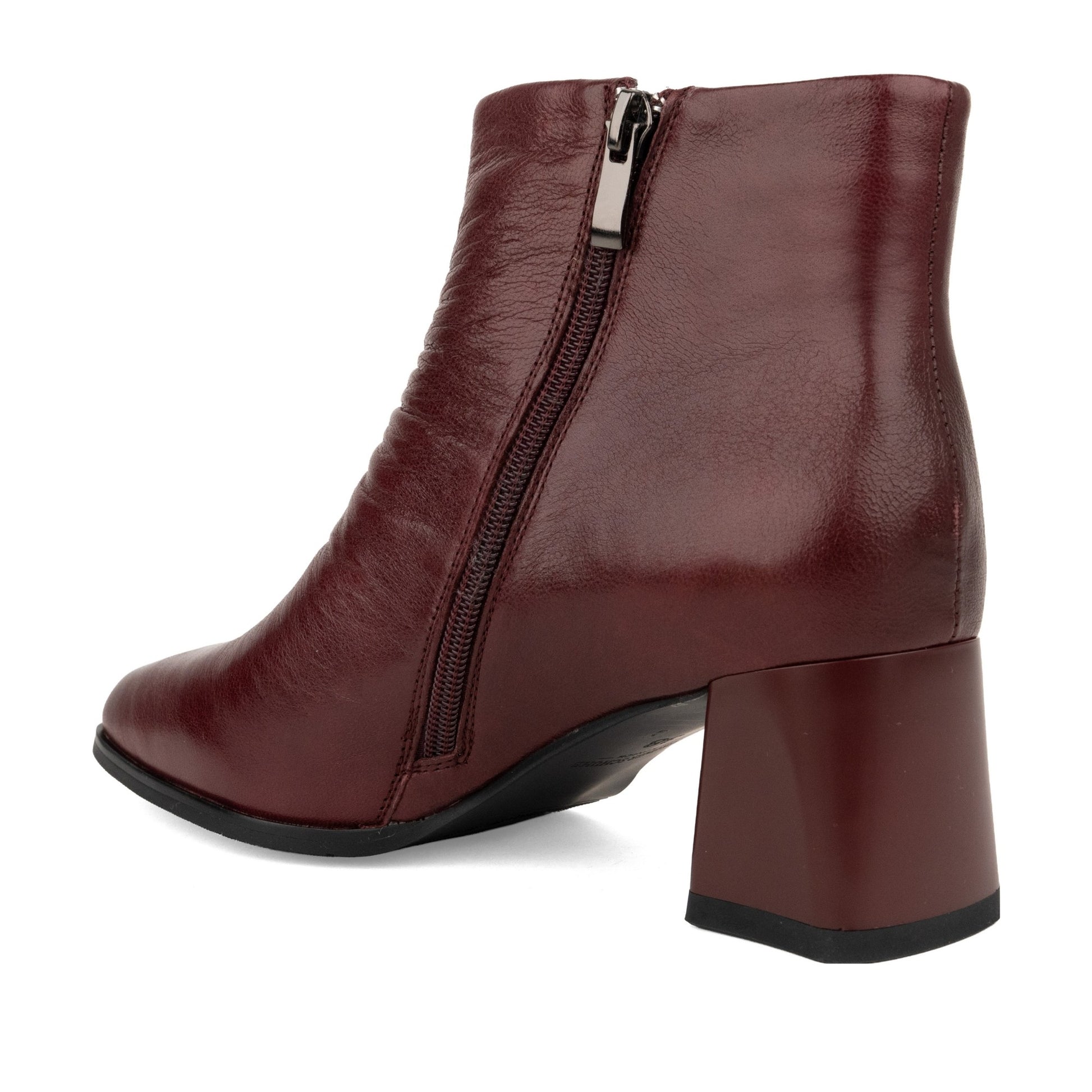 Women's Red Dress Ankle Boots