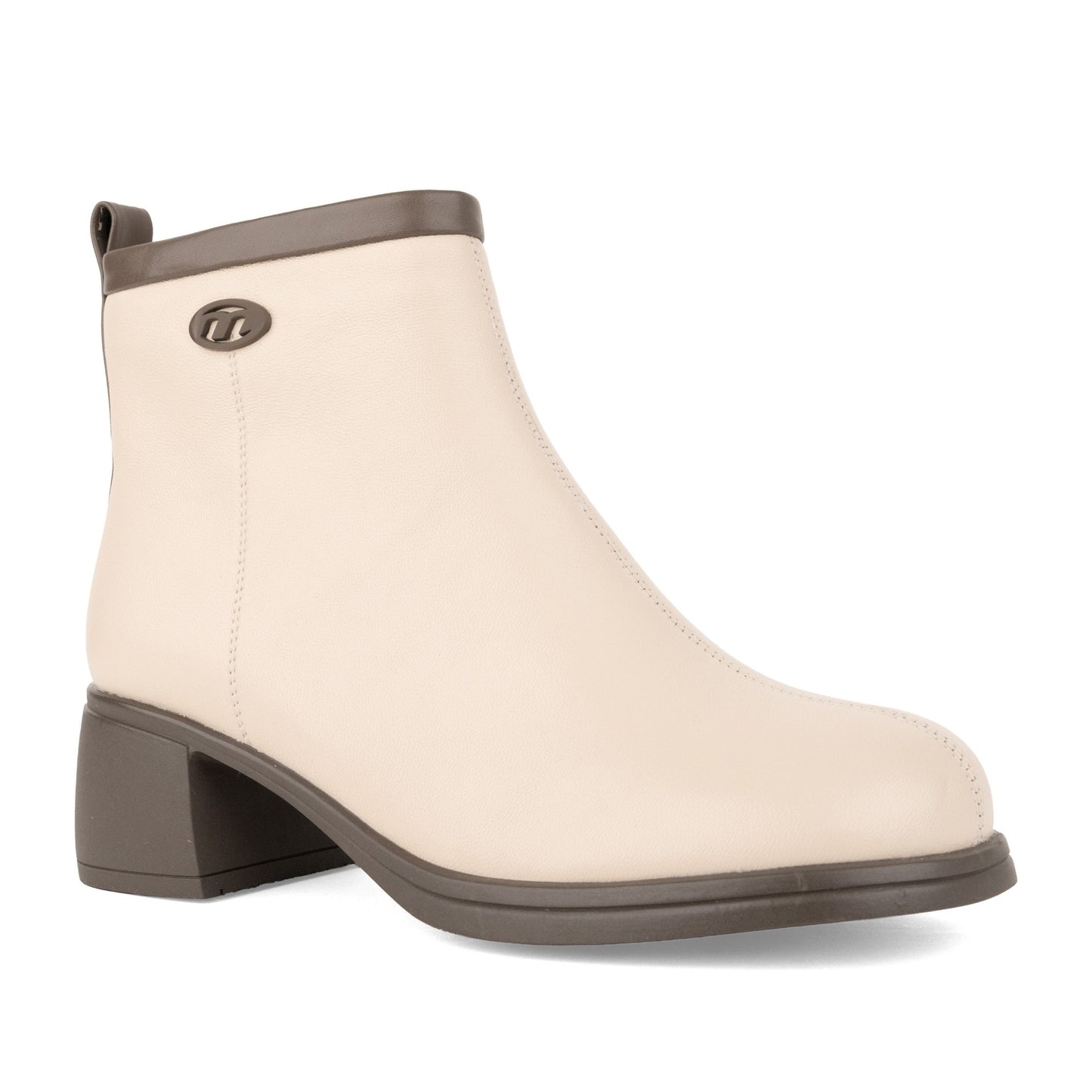 Women's Beige Ankle Boots
