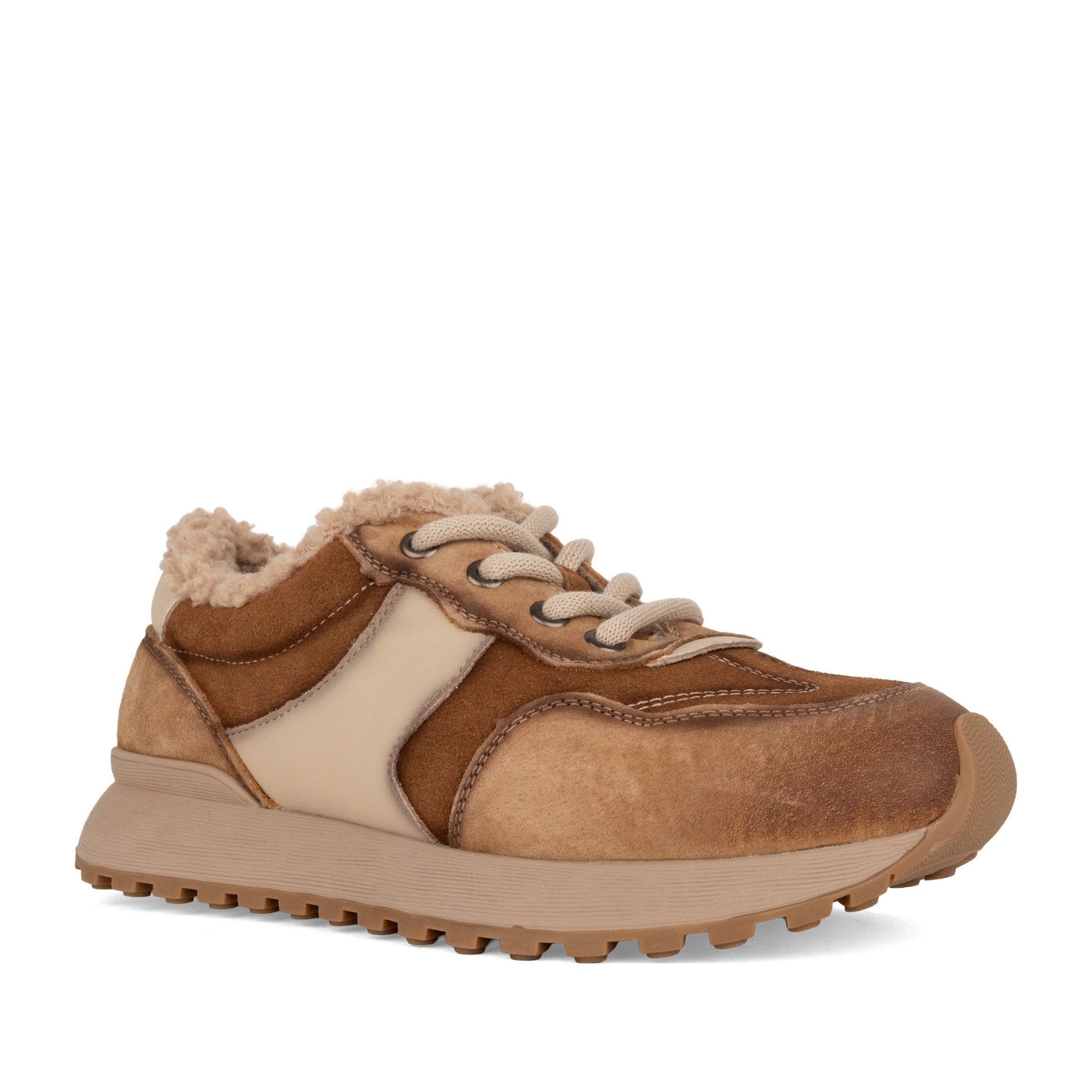 Women's Brown Warm Shoes