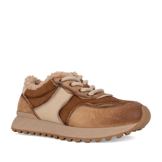 Women's Brown Warm Shoes