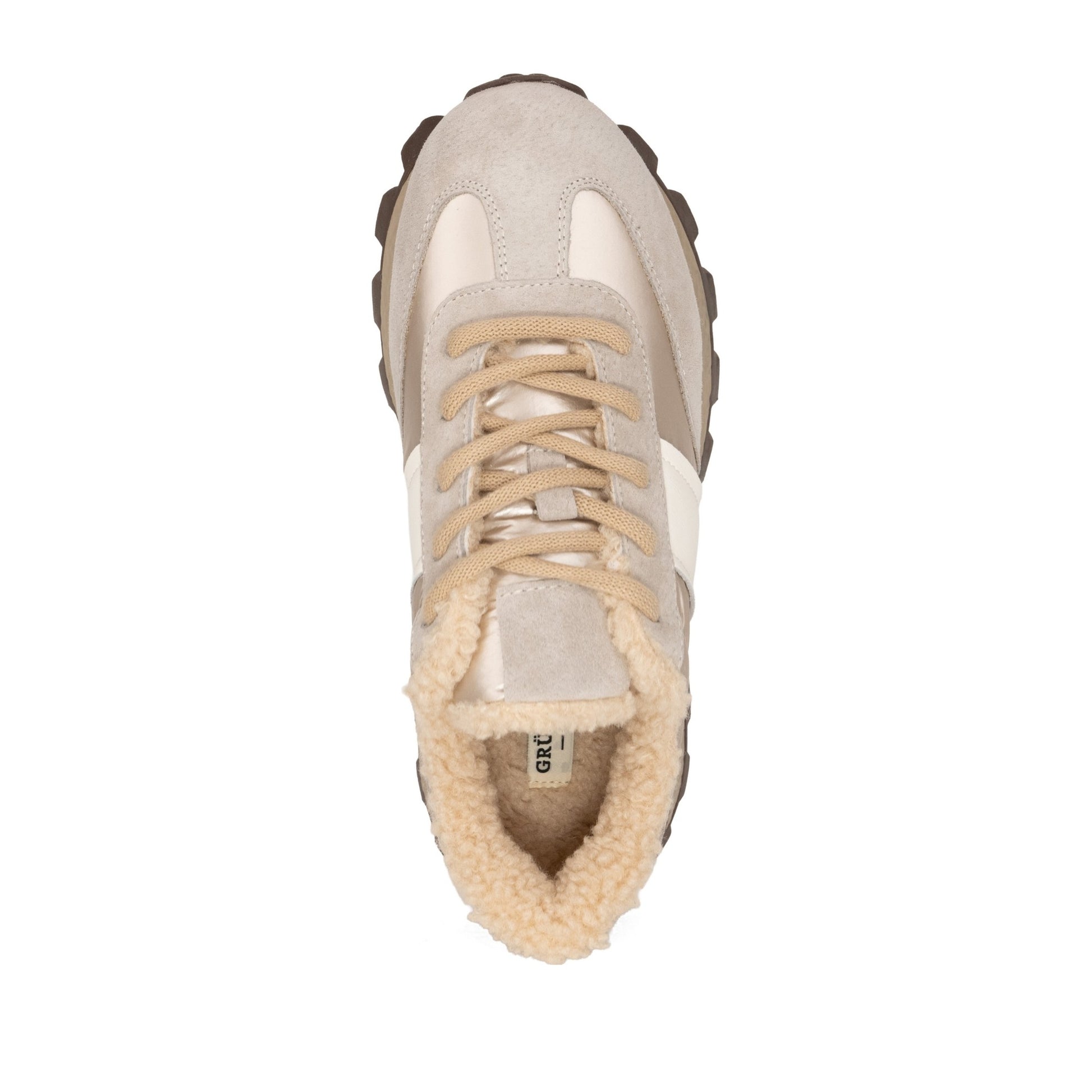 Women's Beige Warm Shoes