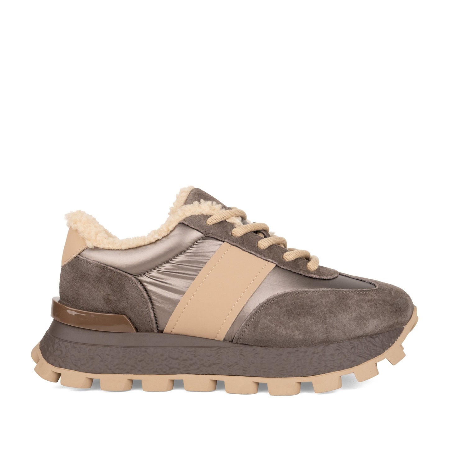 Women's Green Warm Shoes