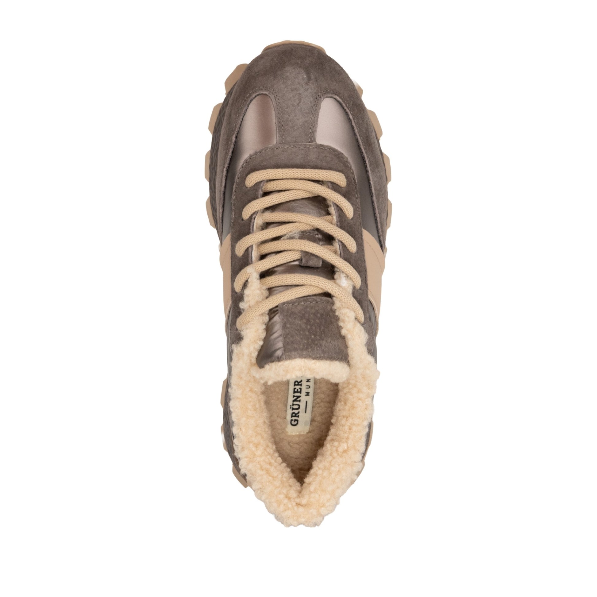 Women's Green Warm Shoes