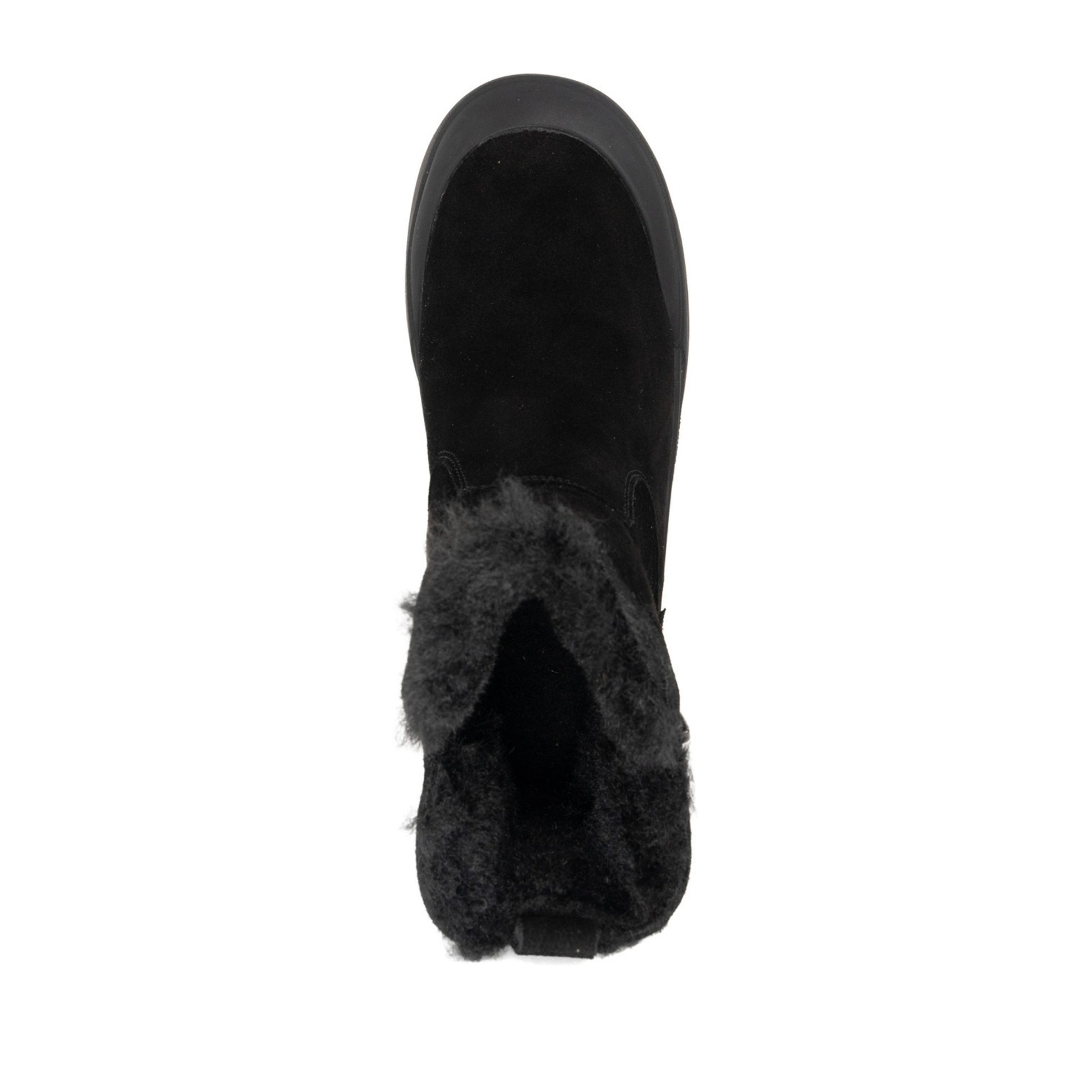 Women's Black Wedge Ankle Boots