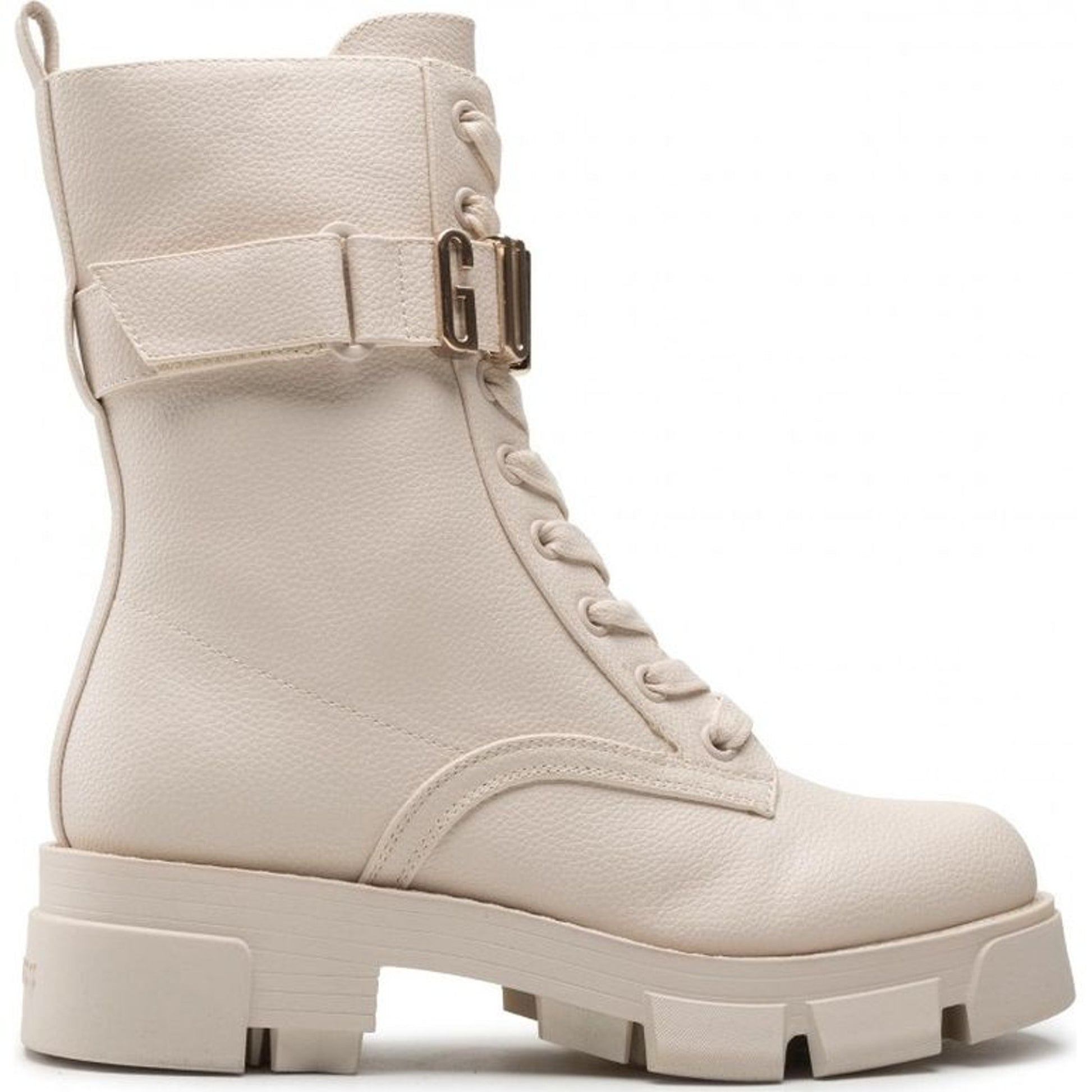 Madox Women's Beige Ankle Boots