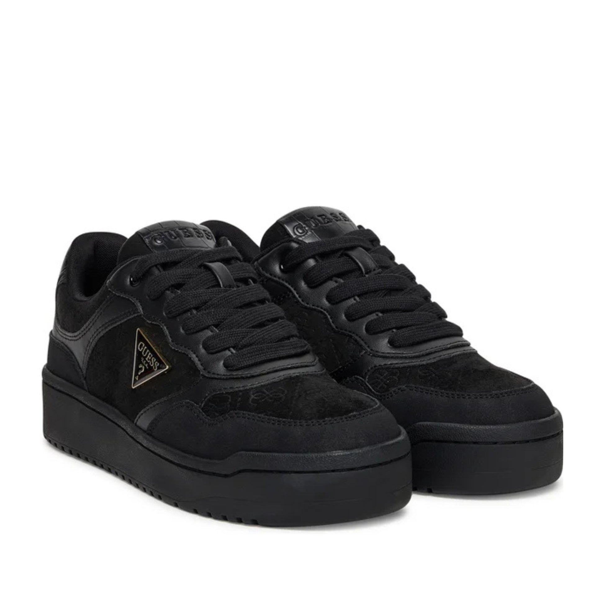 Miram9 Women's Black Leisure Fashion Sneakers