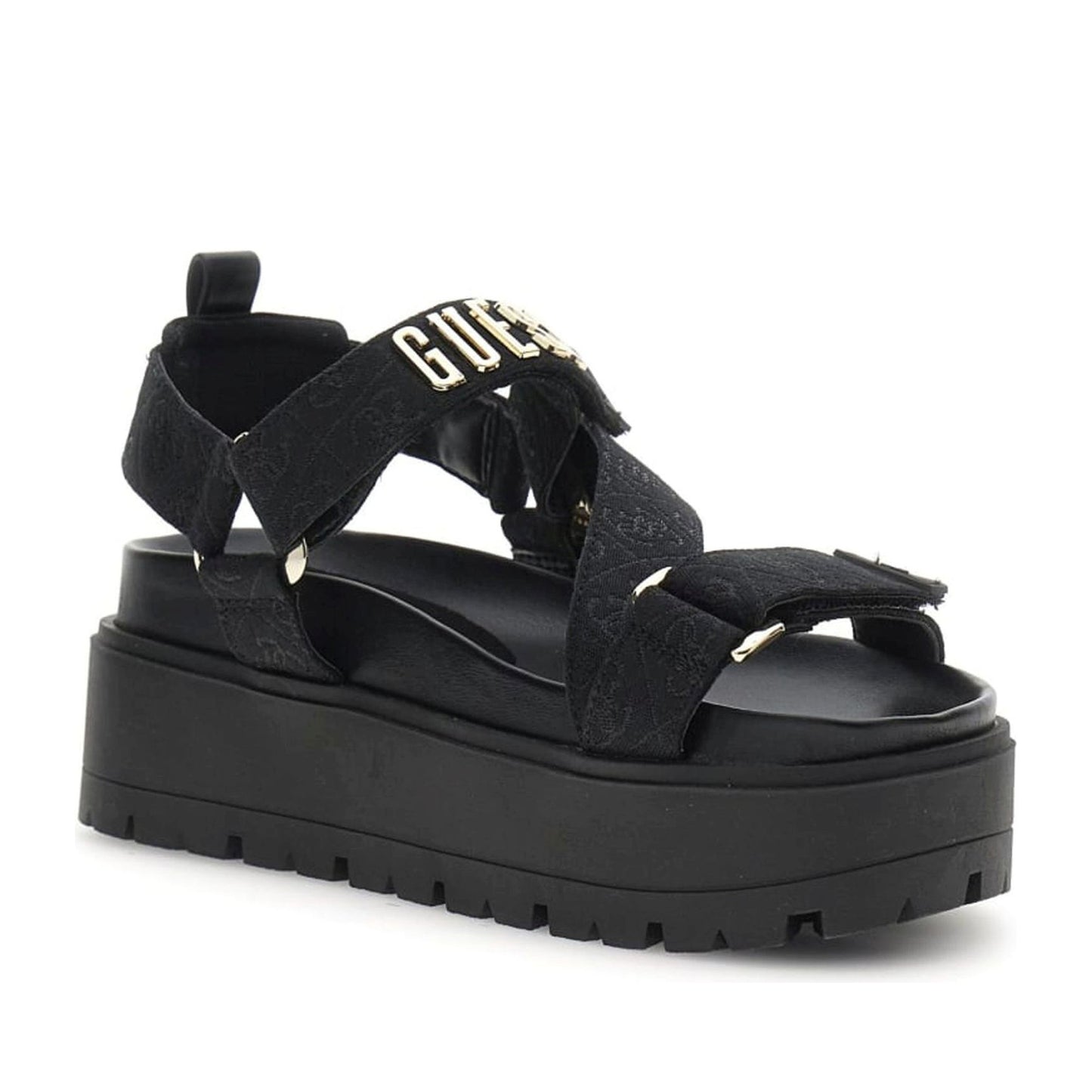 Fetta Women's Black Sandals