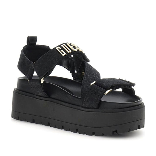 Fetta Women's Black Sandals