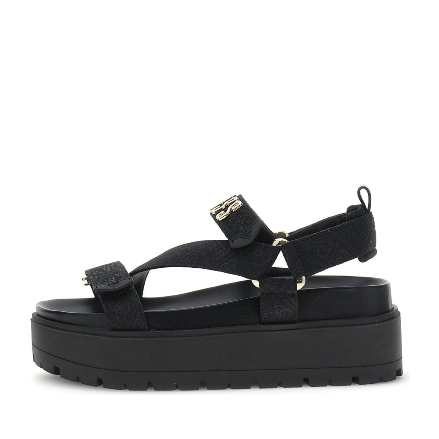 Fetta Women's Black Sandals