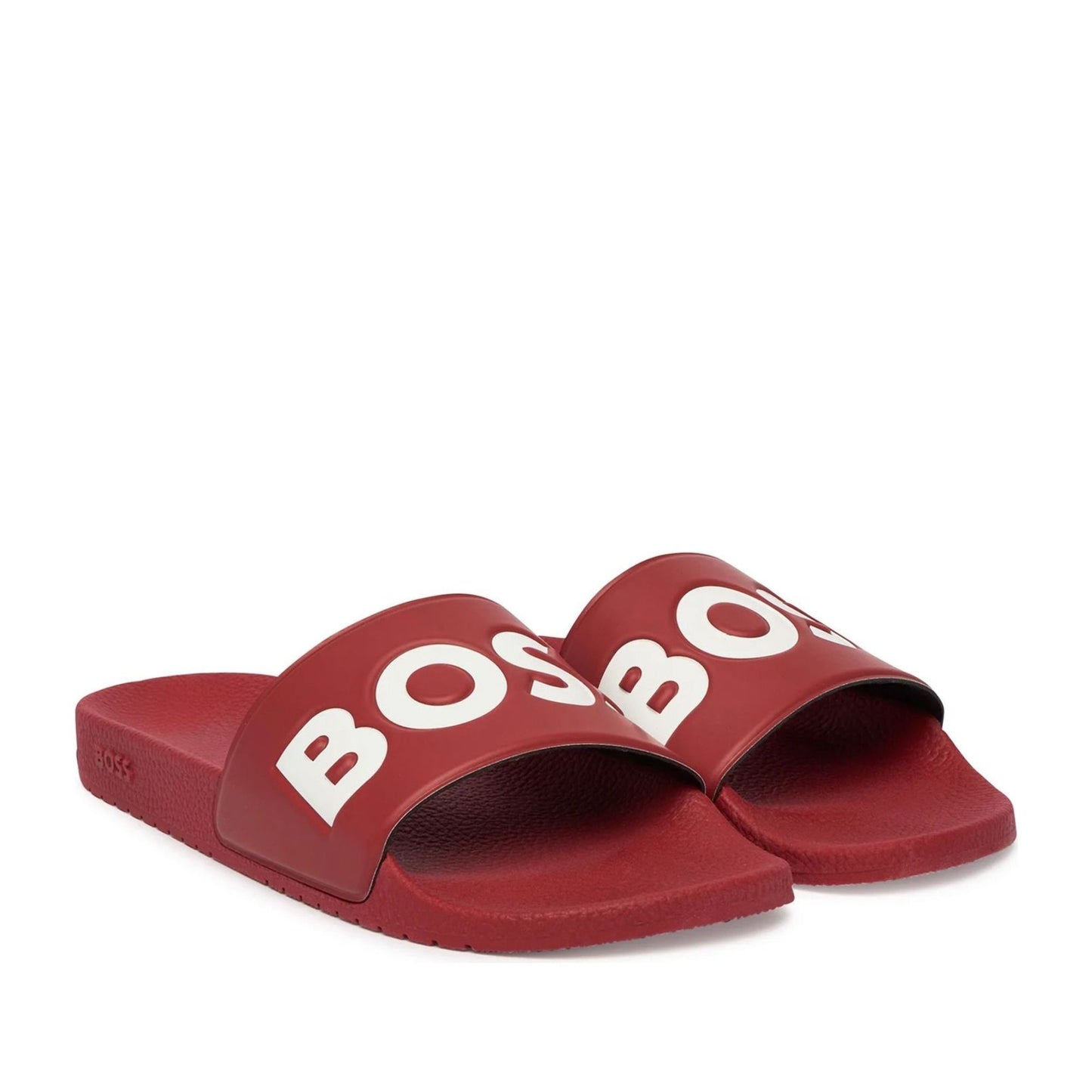 Men's Red Slides