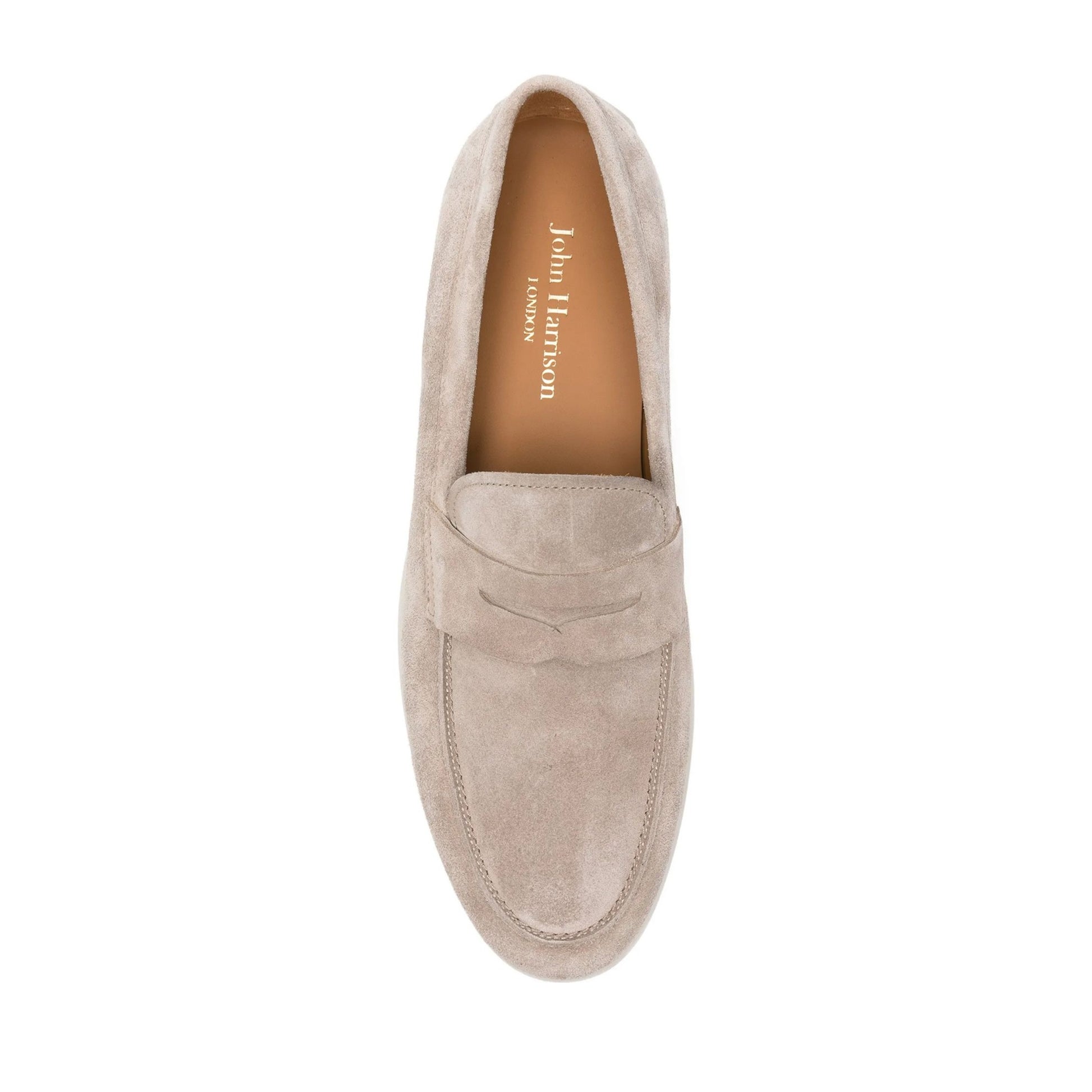 Men's Beige Loafers